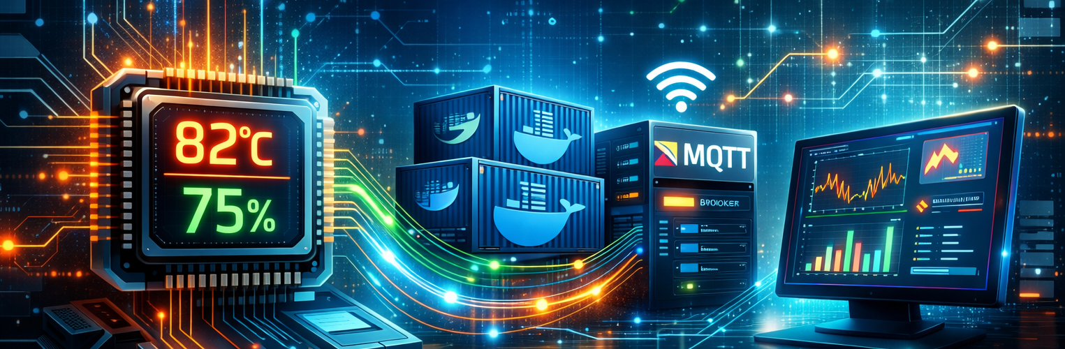 Simulating Hundreds of CPUs: A Dockerized MQTT Data Generator